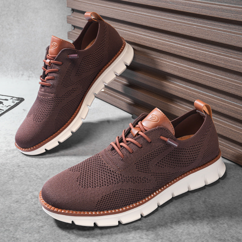 St. James – Stylish, breathable urban sneaker – Limited Edition Brown