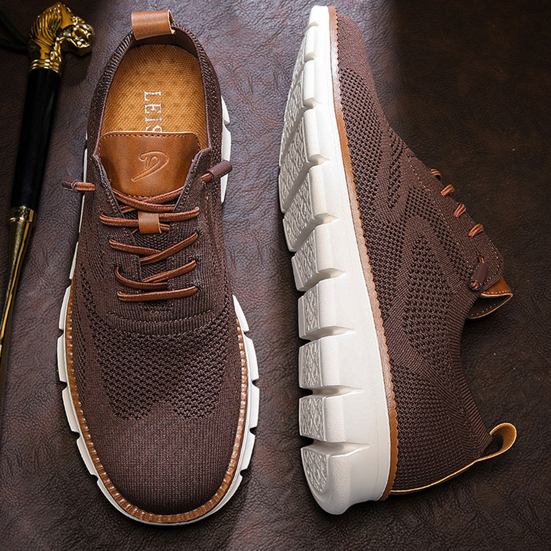 St. James – Stylish, breathable urban sneaker – Limited Edition Brown
