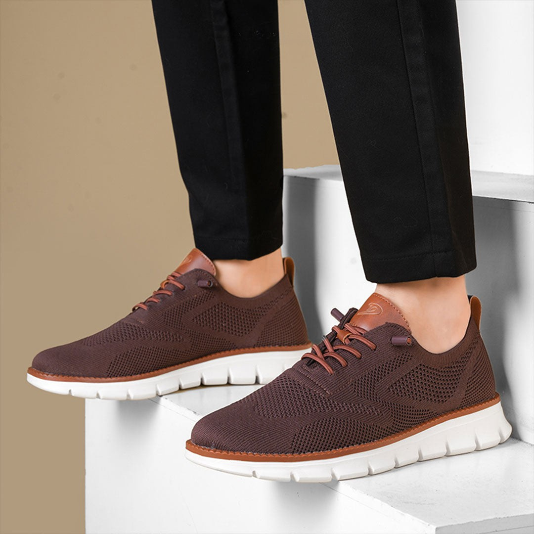 St. James – Stylish, breathable urban sneaker – Limited Edition Brown