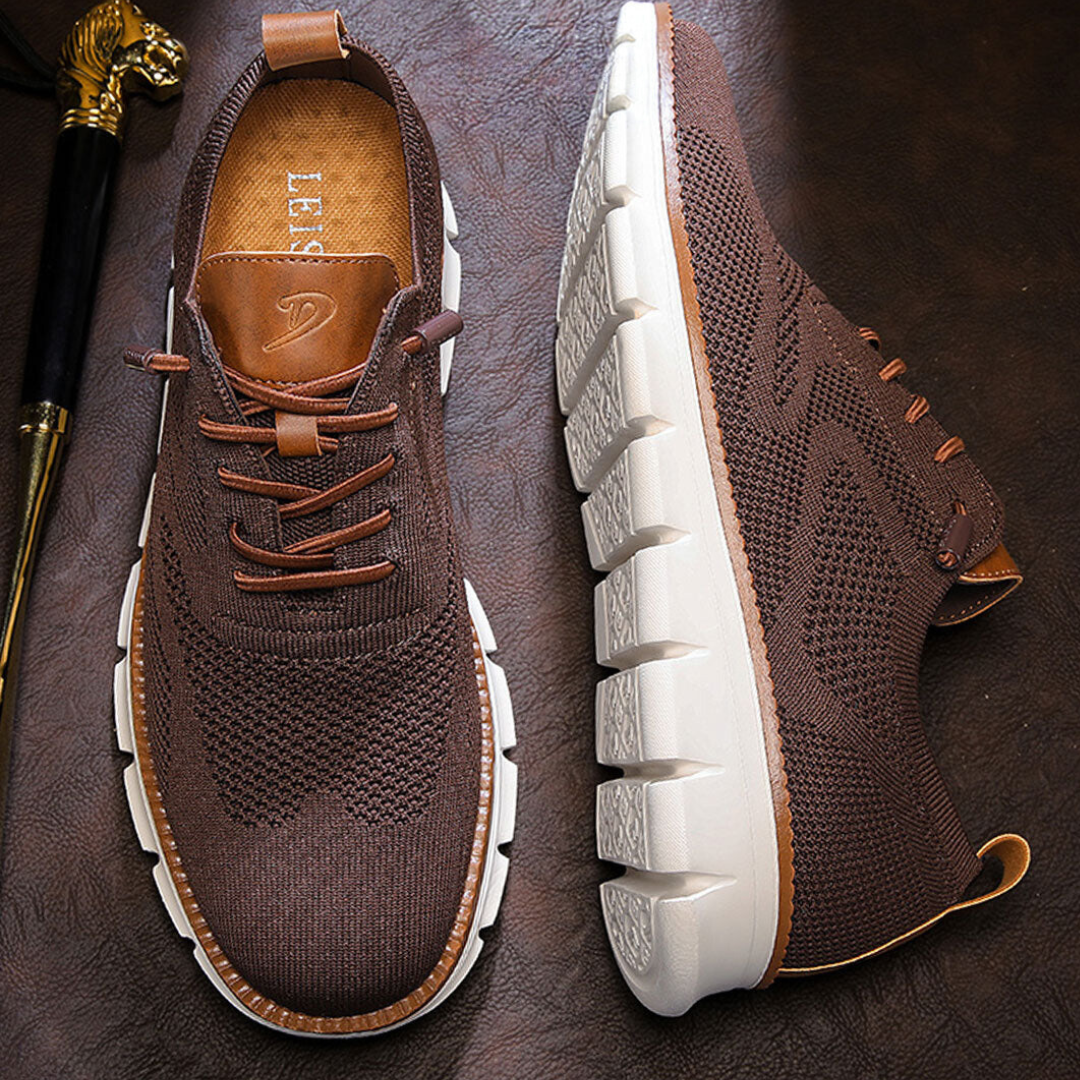 St. James – Stylish, breathable urban sneaker – Limited Edition Brown